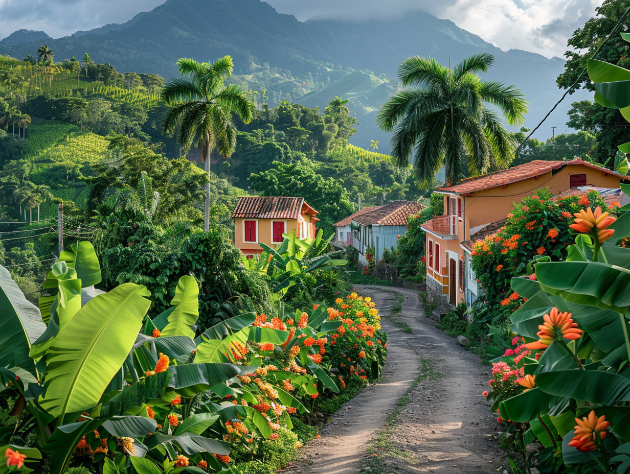 martinique paysage