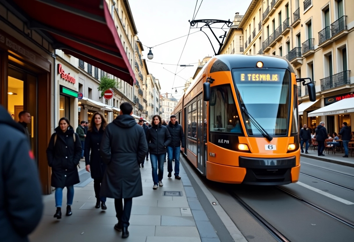 tramway lyon