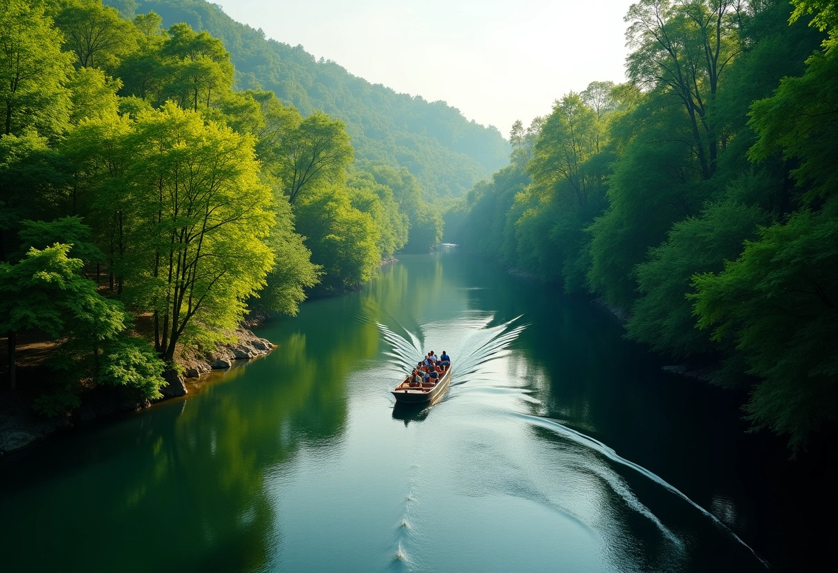 nature  bateau